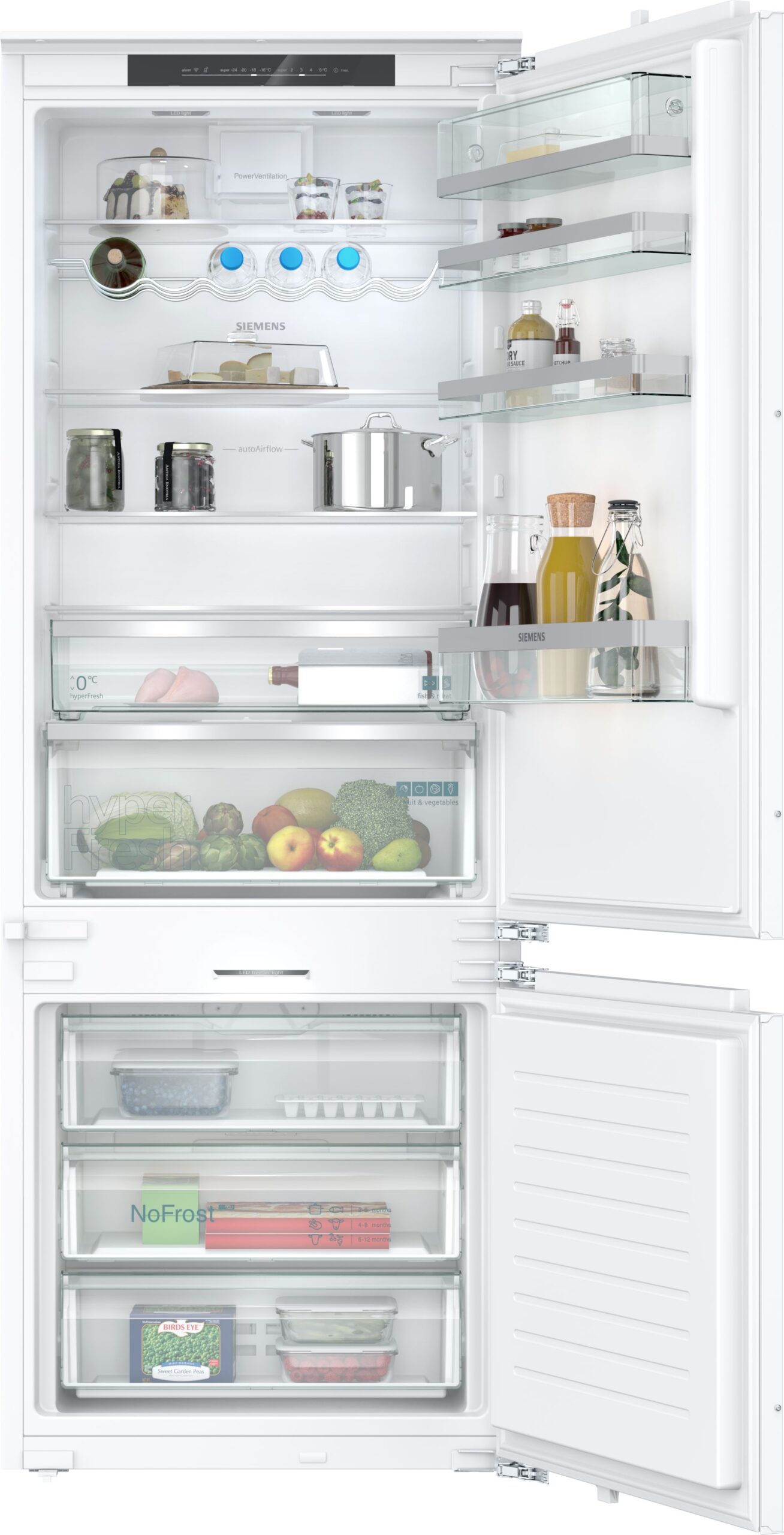 Siemens Iq Built In Fridge Freezer Ka Distribution