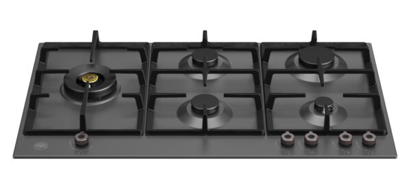 BERTAZZONI - Professional Series - 90cm Gas Hob with Lateral Dual Wok