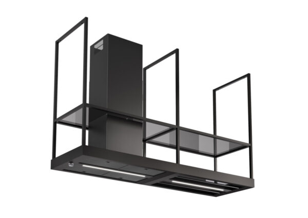 FABER T-Shelf 180cm - Black Matt