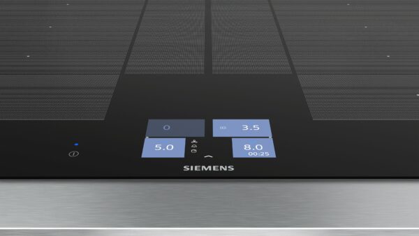 SIEMENS iQ700 80cm FLEX INDUCTION HOB - Black - Image 4