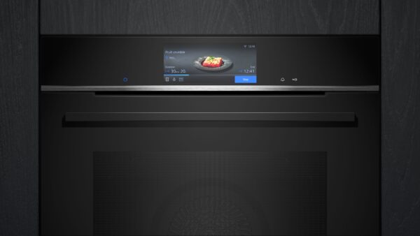 SIEMENS iQ700 BUILT-IN ACTIVECLEAN OVEN - Black - Image 2