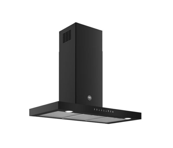 BERTAZZONI - Professional Series - 90cm Wall Mount Hood - Black - Image 2