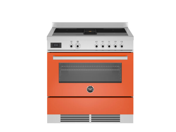 BERTAZZONI - Professional Series - 90cm Single Oven Range - Induction with Integrated Hood - Image 4