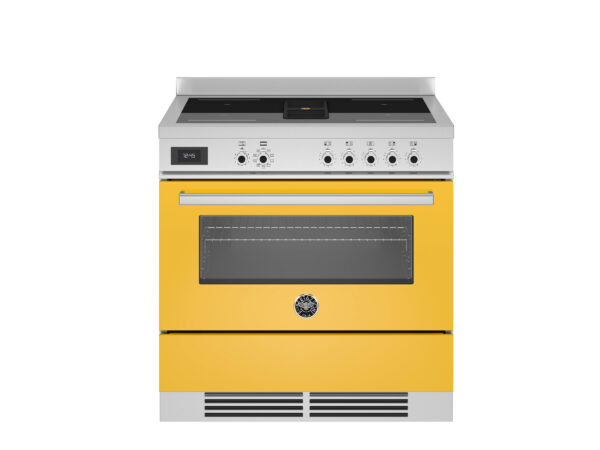 BERTAZZONI - Professional Series - 90cm Single Oven Range - Induction with Integrated Hood - Image 5