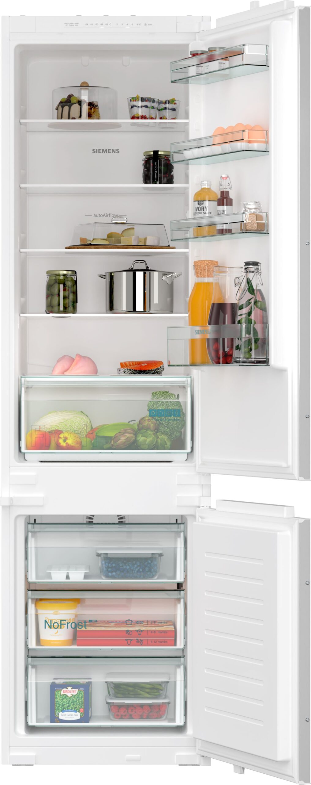 SIEMENS iQ100 BUILT-IN FRIDGE FREEZER - KA Distribution